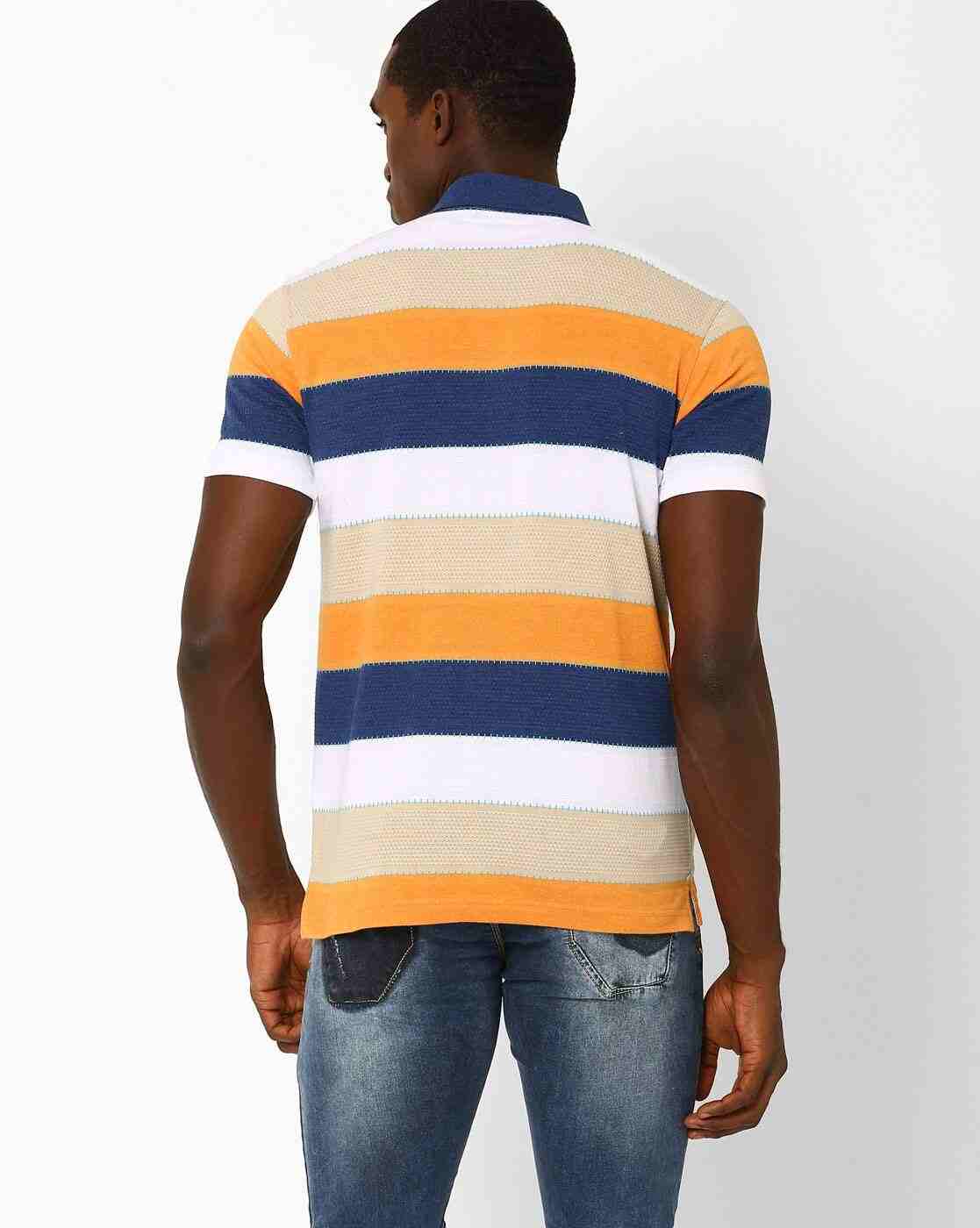 DUKE | Colourblock Polo T-shirt|2