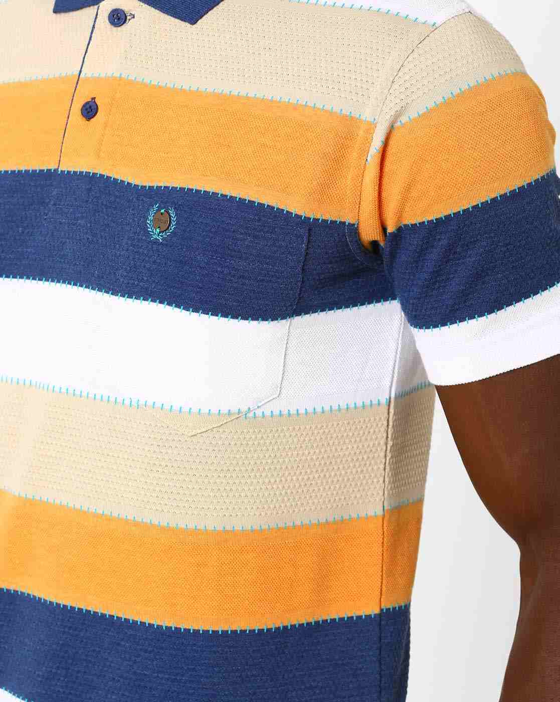 DUKE | Colourblock Polo T-shirt|5