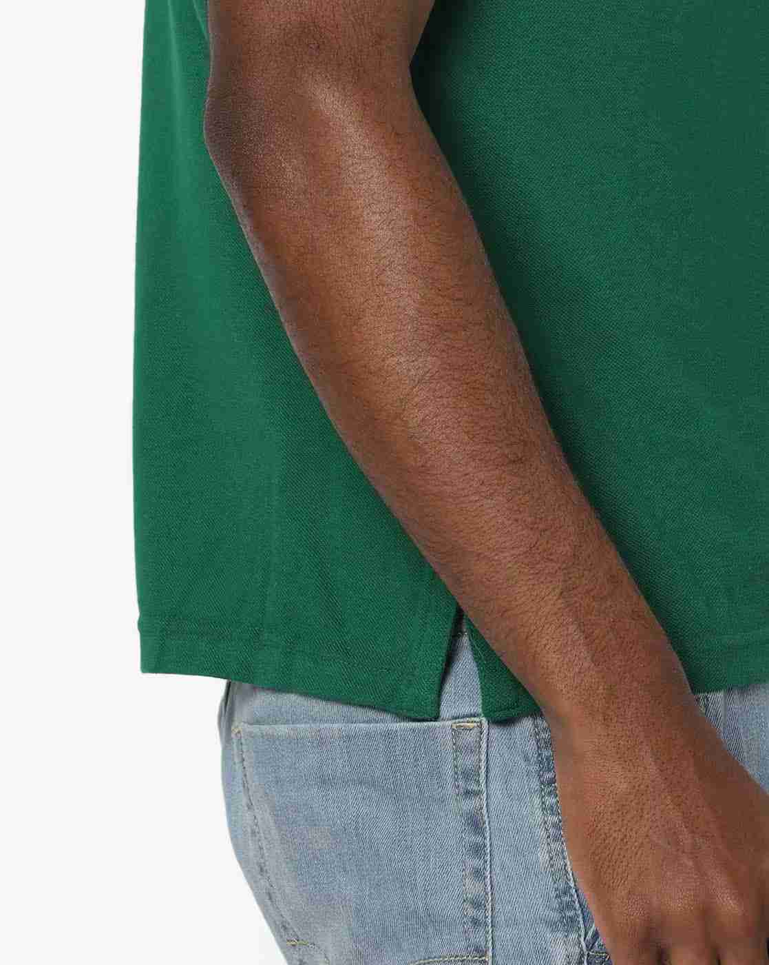 DUKE | Slim Polo T-shirt with Stripe-Tipped Hems|5