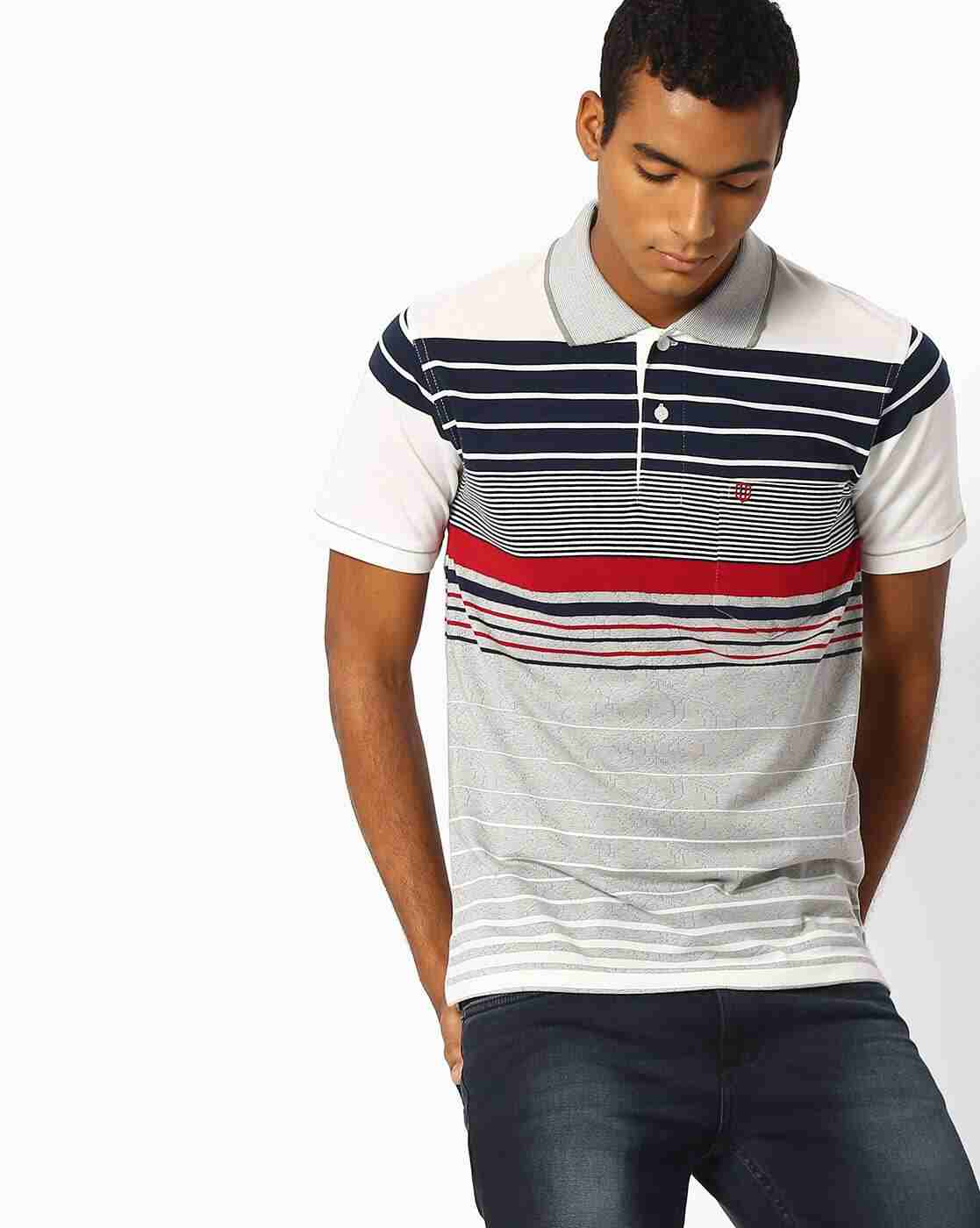 DUKE | Striped Polo T-shirt|0