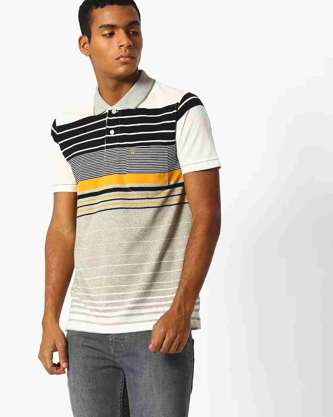 Striped Polo T-shirt