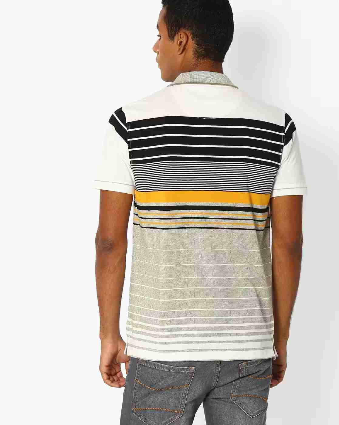 DUKE | Striped Polo T-shirt|2