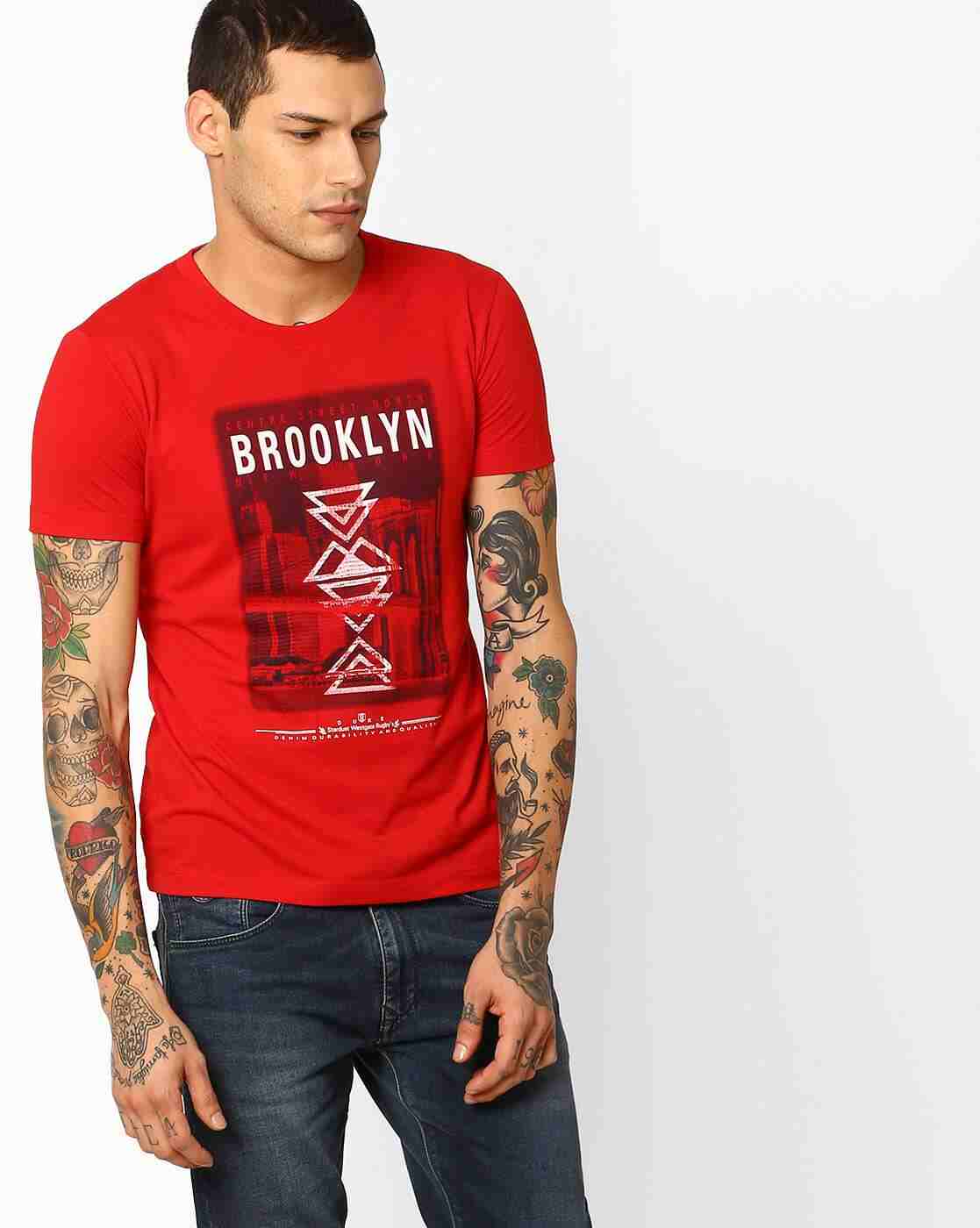 DUKE | Printed Crew-Neck T-shirt|0