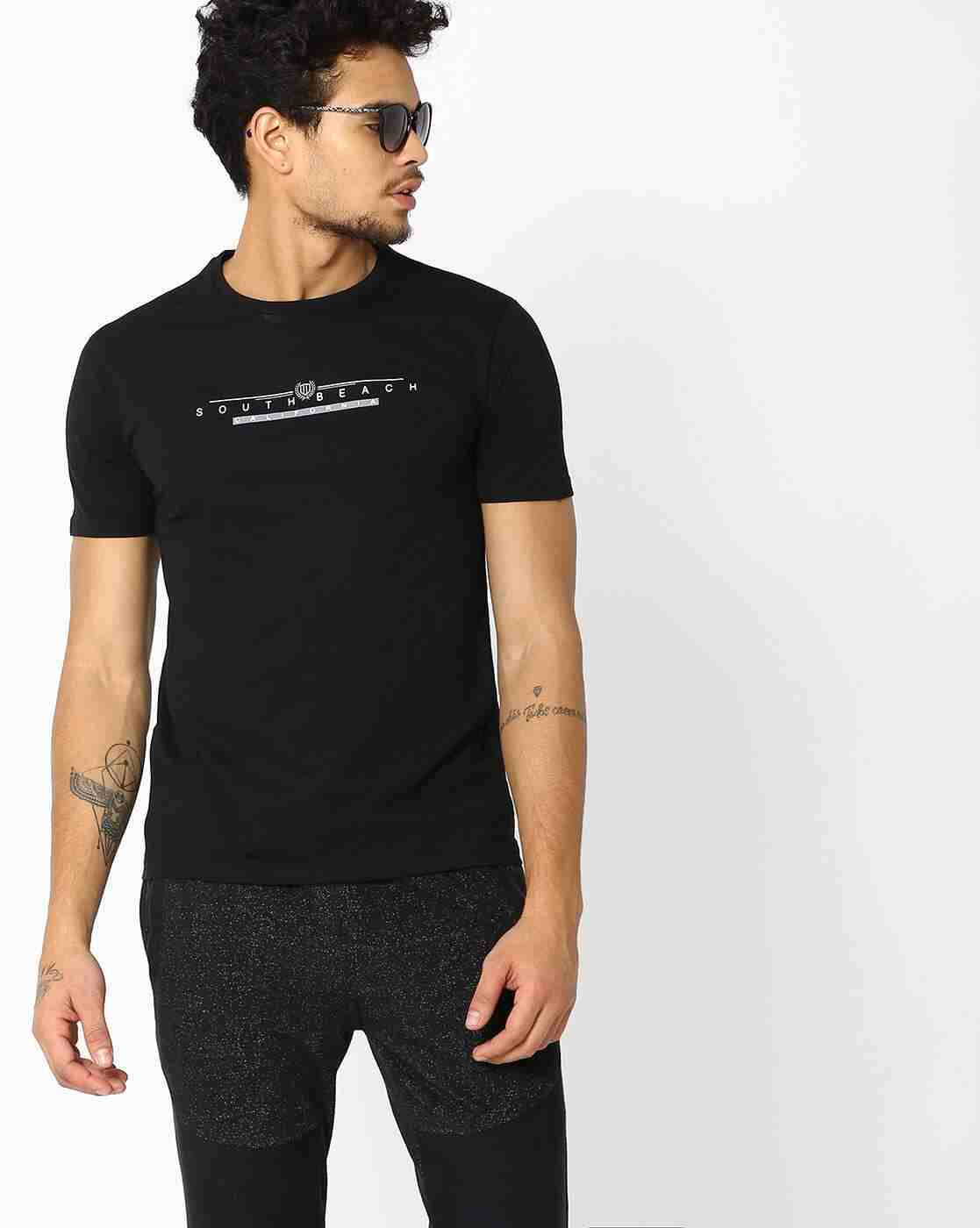DUKE | Pack of 3 Typographic Print T-shirts|4