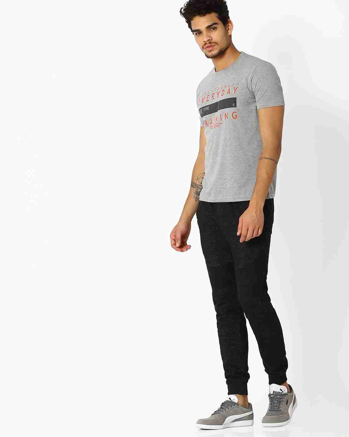 DUKE | Pack of 3 Typographic Print T-shirts|6