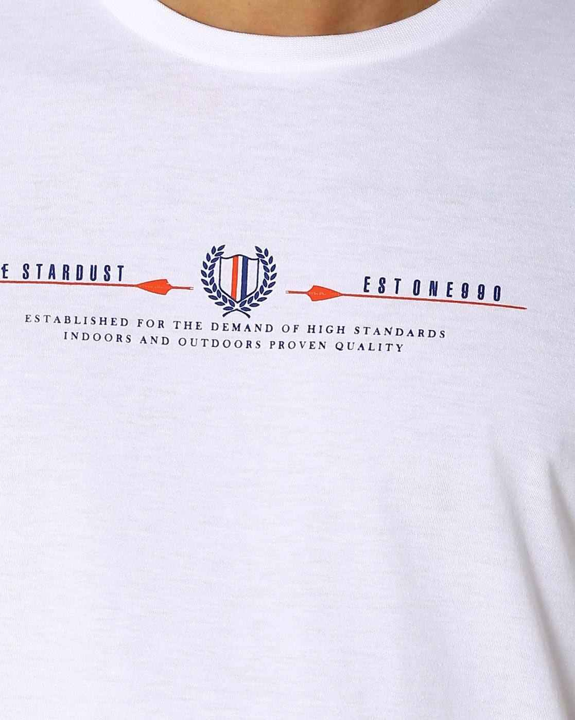 DUKE | Pack of 3 Typographic Print T-shirts|7