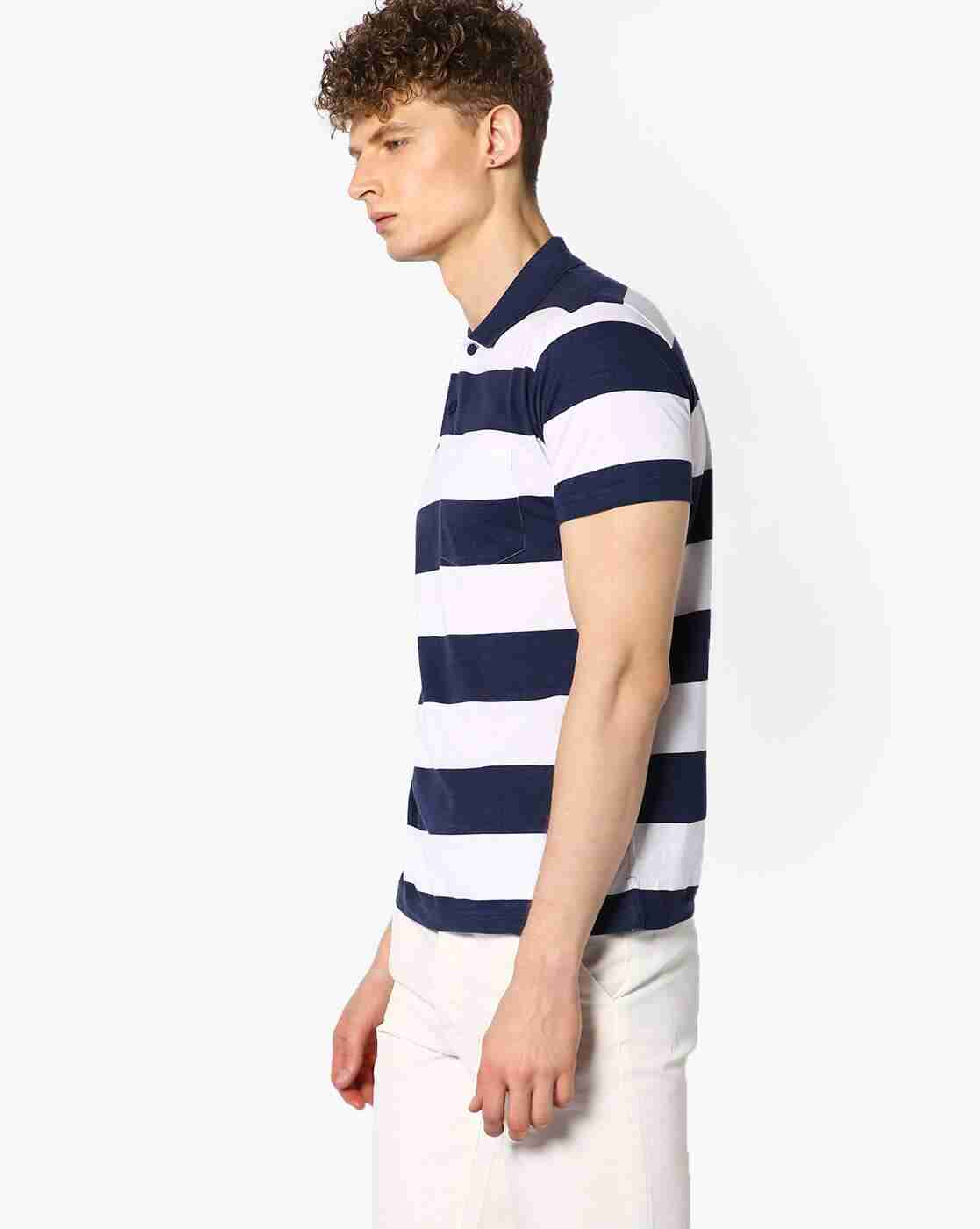 DUKE | Pack of 2 Striped Polo T-shirts|2