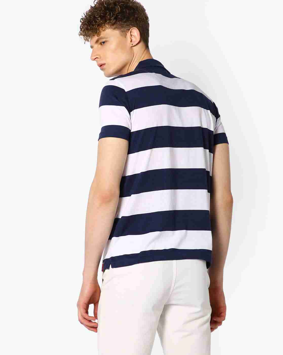 DUKE | Pack of 2 Striped Polo T-shirts|3