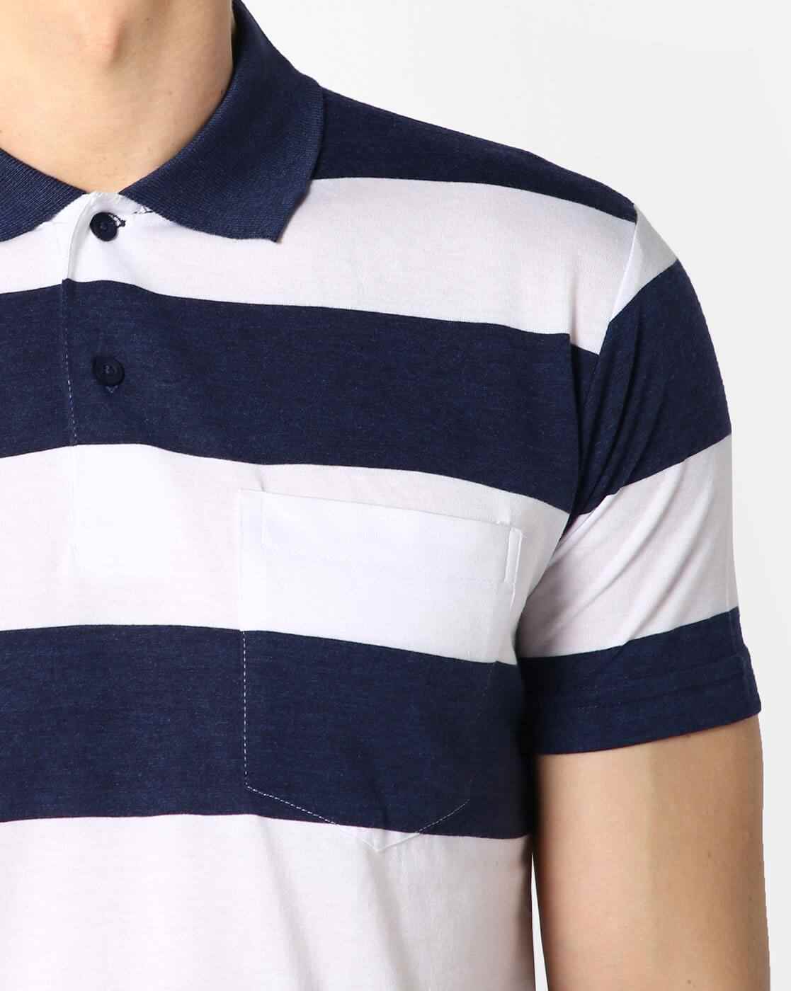 DUKE | Pack of 2 Striped Polo T-shirts|6