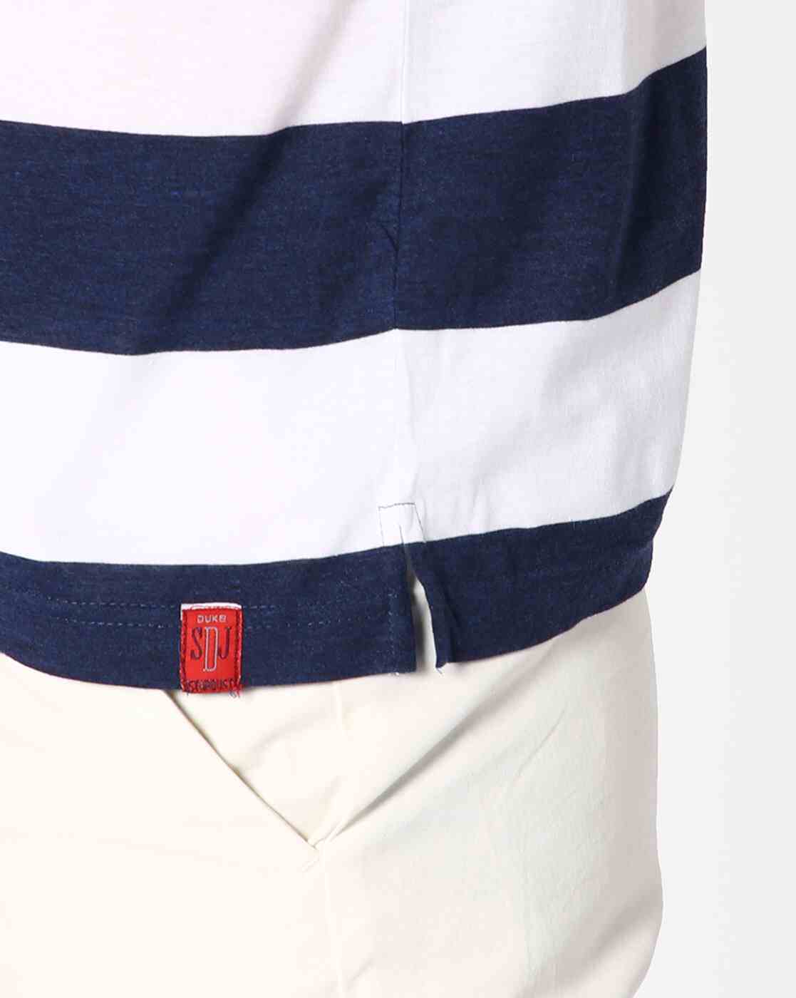 DUKE | Pack of 2 Striped Polo T-shirts|7