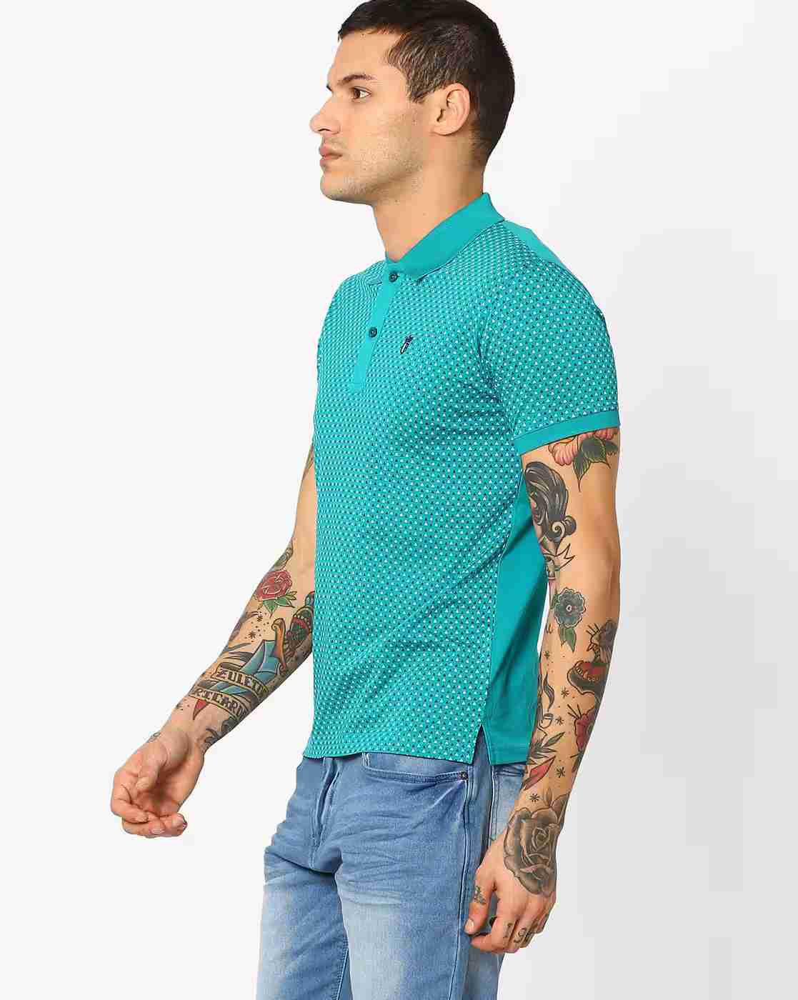 DUKE | Printed Polo T-shirt|1