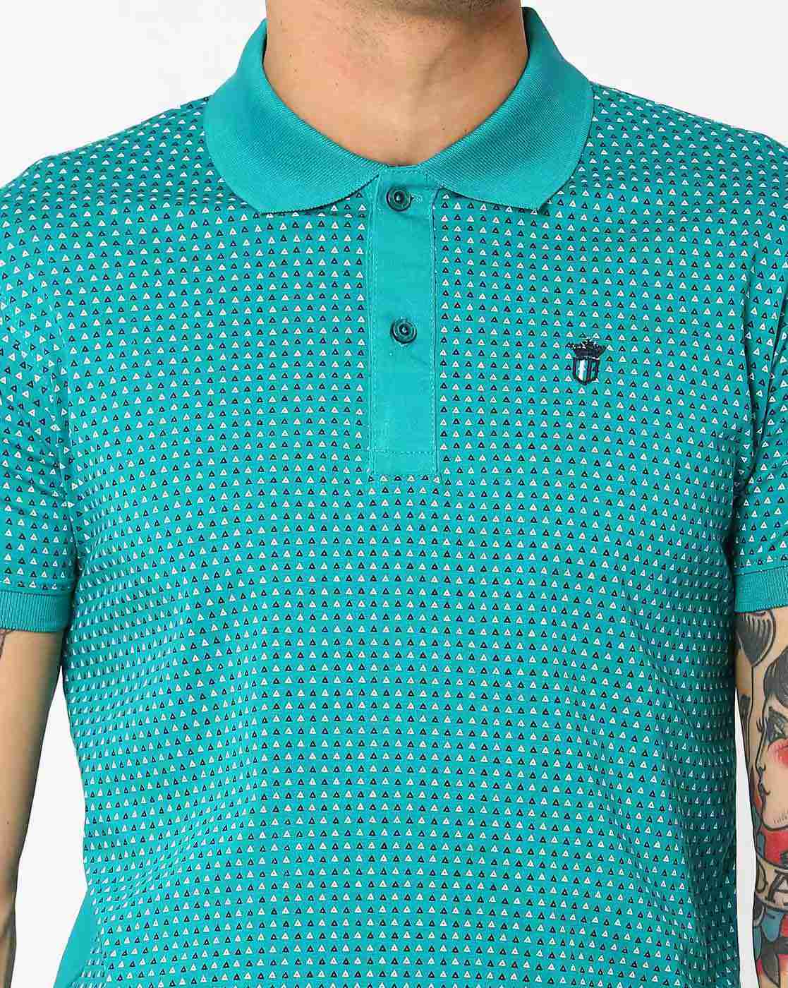 DUKE | Printed Polo T-shirt|4