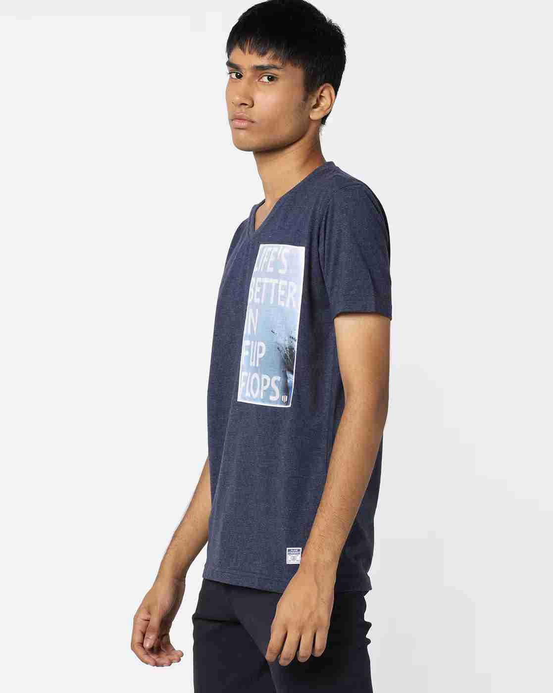 DUKE | V-neck Comfort Fit T-shirt|1