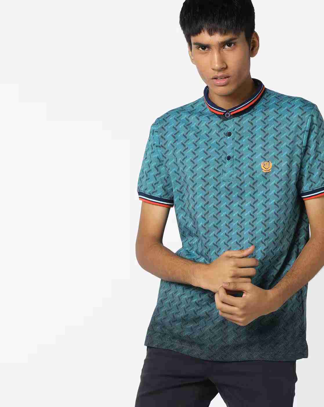 DUKE | Printed T-shirt with Vented Hemline|0
