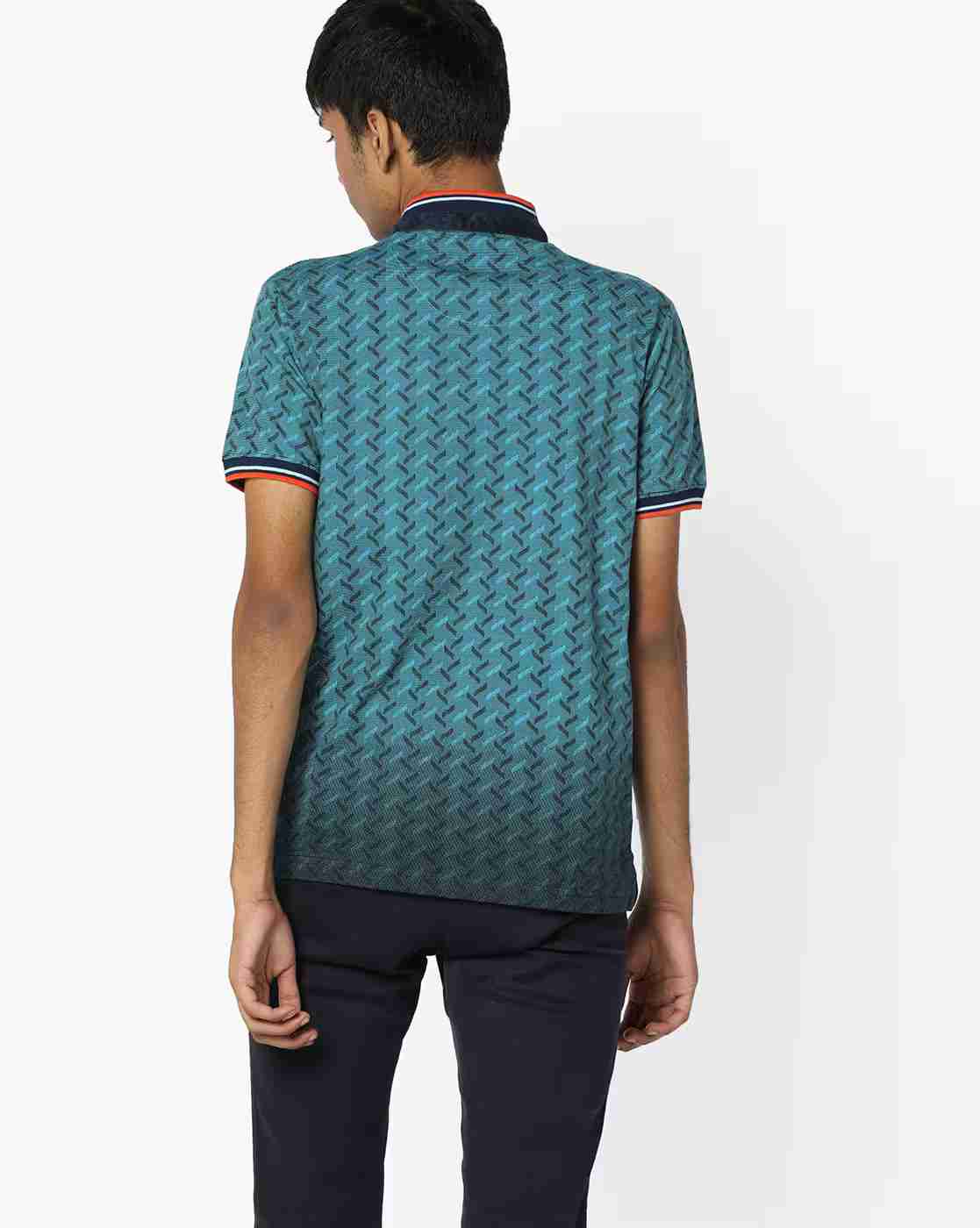 DUKE | Printed T-shirt with Vented Hemline|2