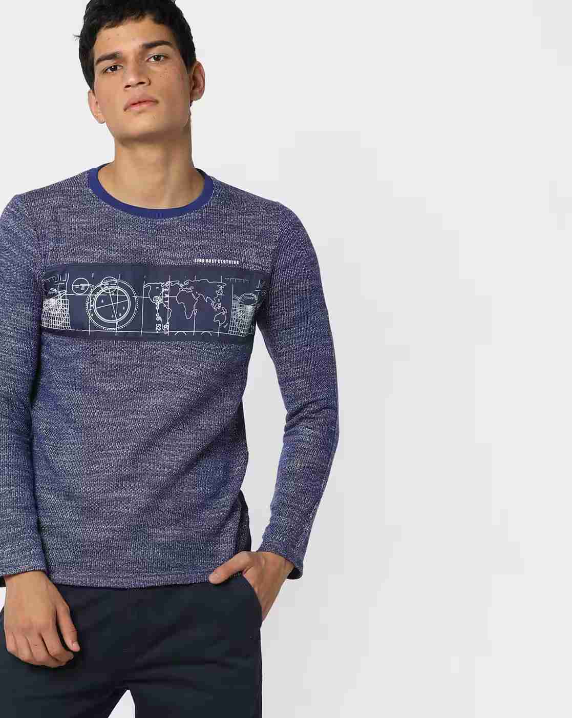 DUKE | Heathered Crew-Neck T-shirt|0