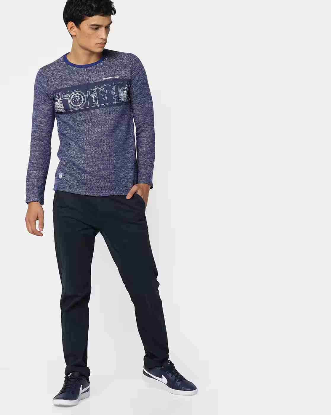 DUKE | Heathered Crew-Neck T-shirt|3