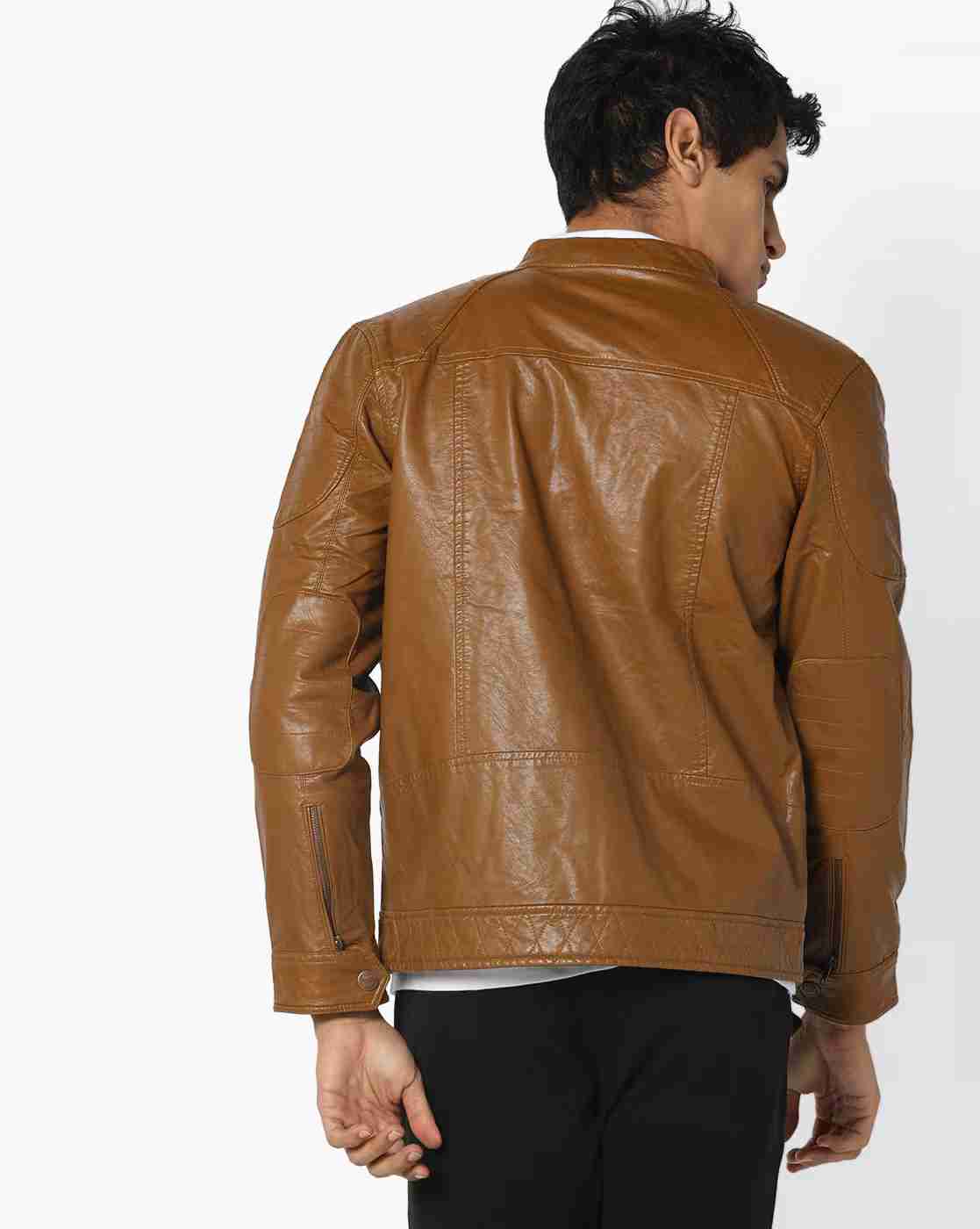 DUKE | Panelled Biker Jacket with Zippers|2