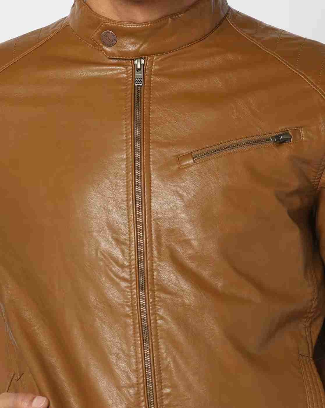 DUKE | Panelled Biker Jacket with Zippers|4