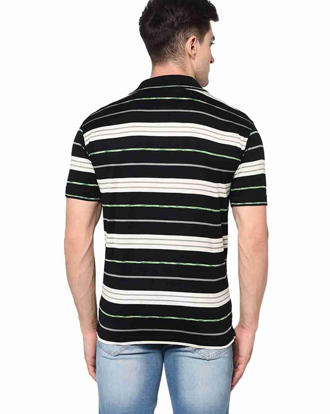 DUKE | Striped Polo T-shirt|3