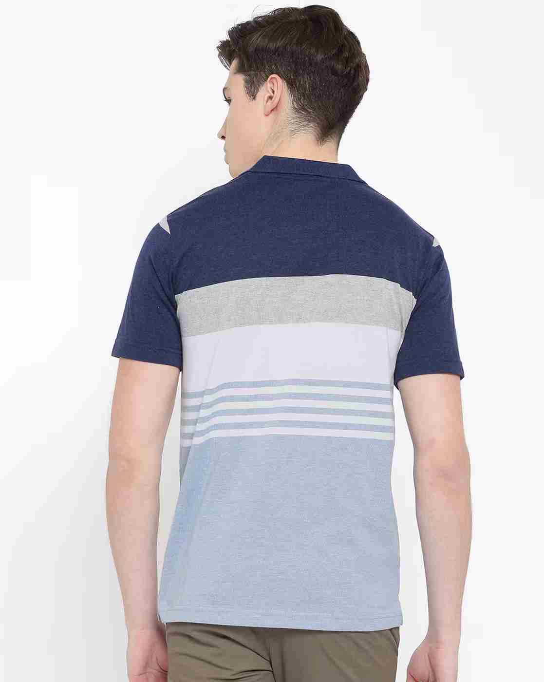 DUKE | Striped Polo T-shirt|2