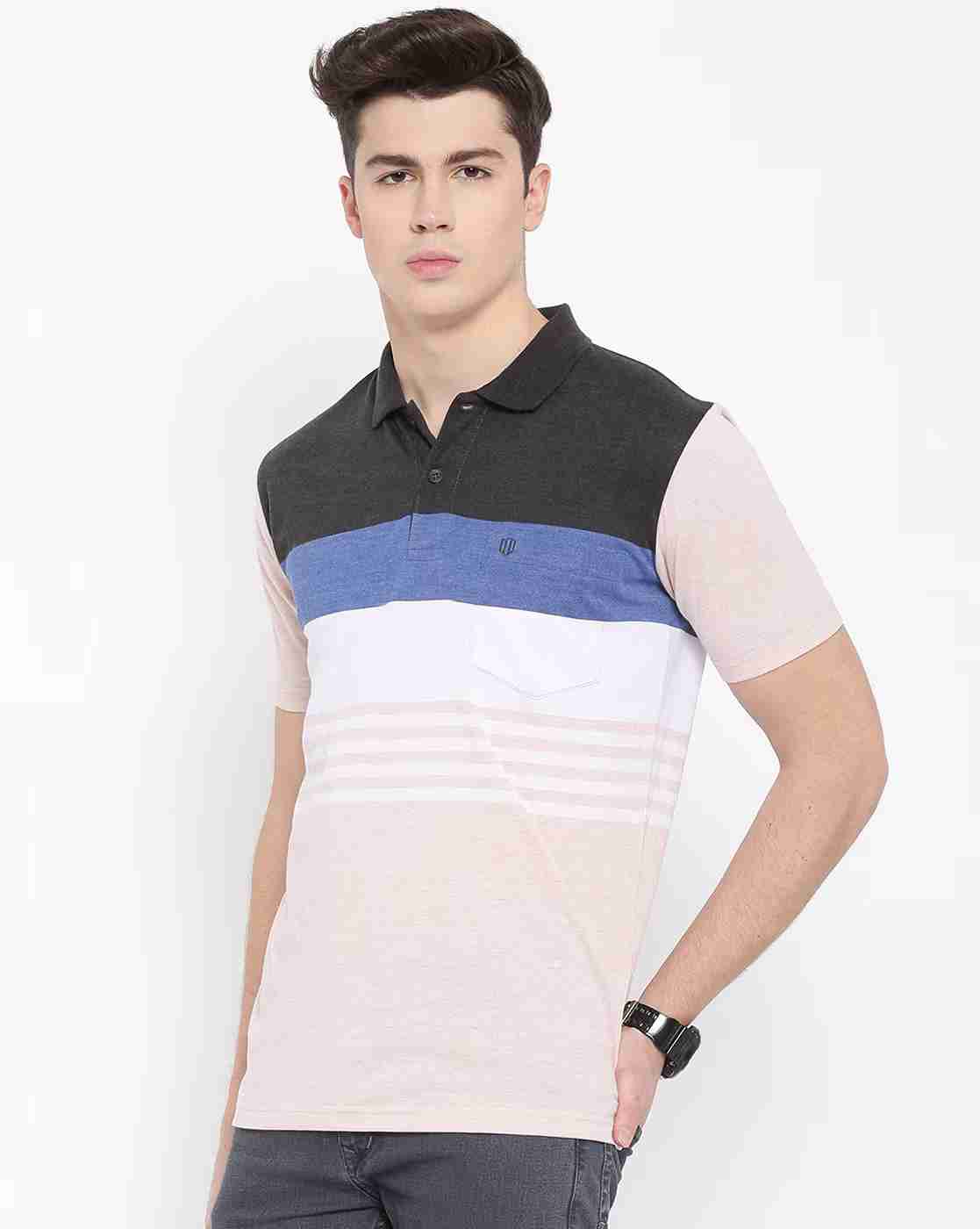 DUKE | Striped Polo T-shirt|1
