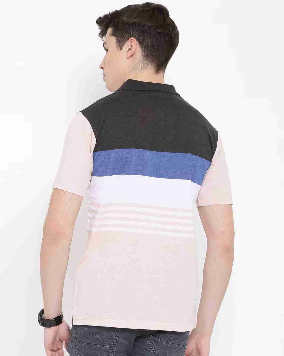 DUKE | Striped Polo T-shirt|2