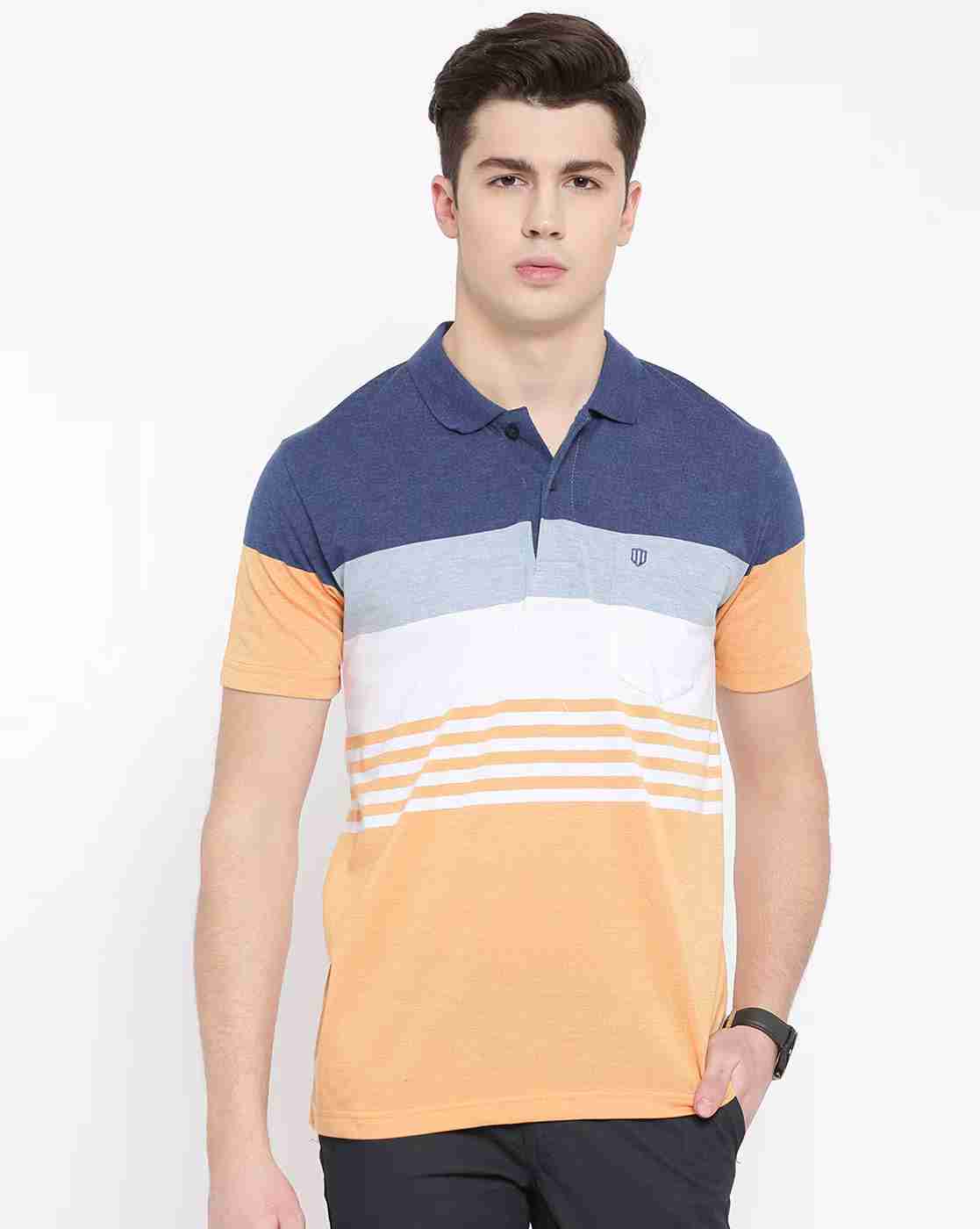 Striped Polo T-shirt