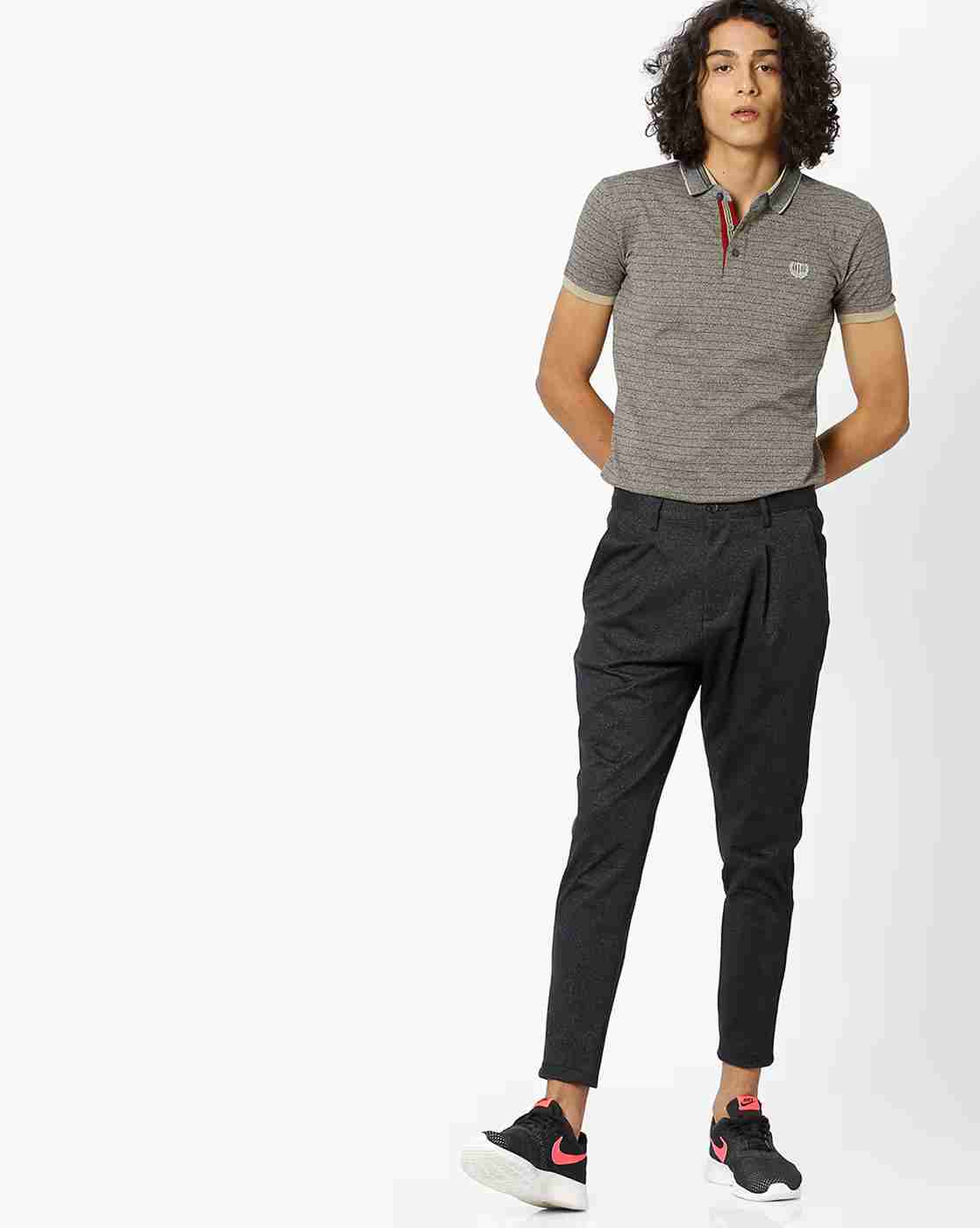 DUKE | Striped Slim Fit Polo T-shirt|3