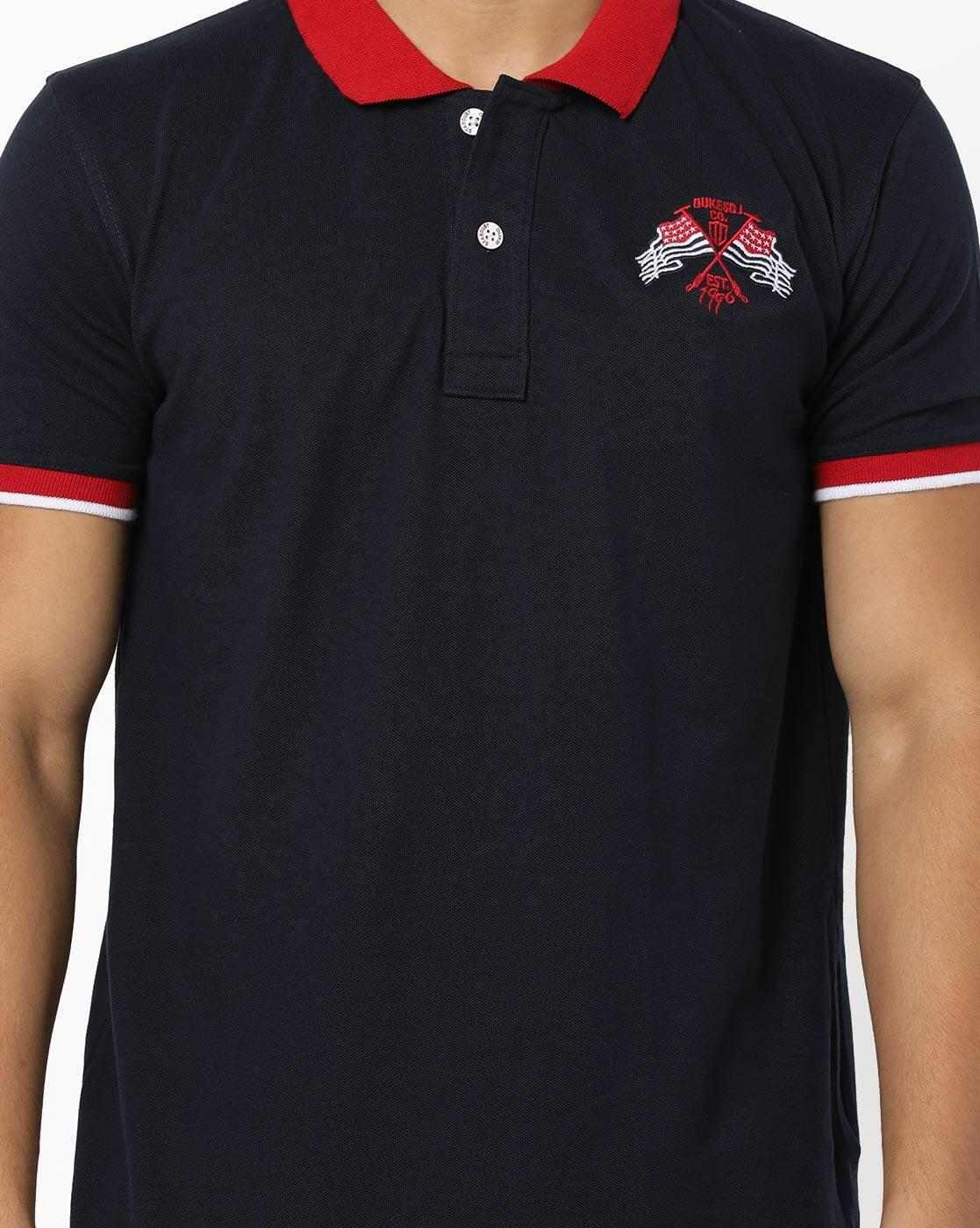 DUKE | Pack of 2 Slim Fit Polo T-shirt|6