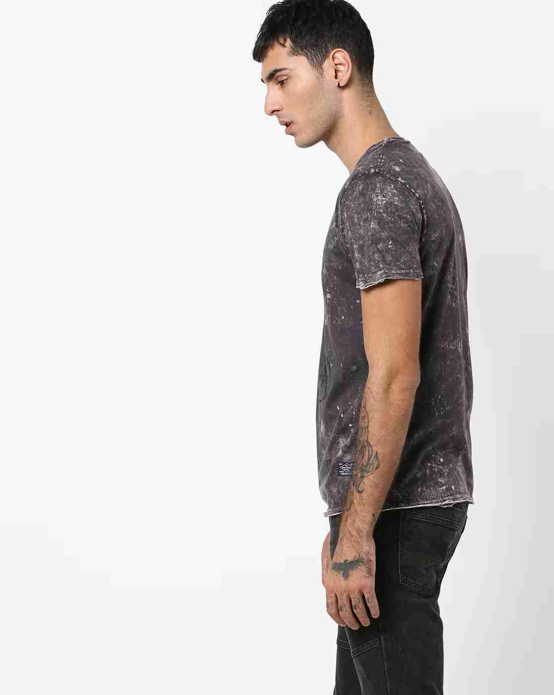 DUKE | Graphic Print Crew-Neck T-shirt|1