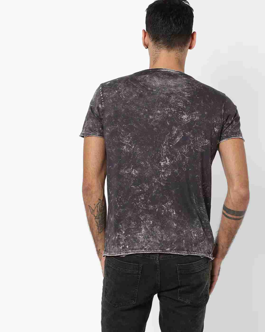 DUKE | Graphic Print Crew-Neck T-shirt|2