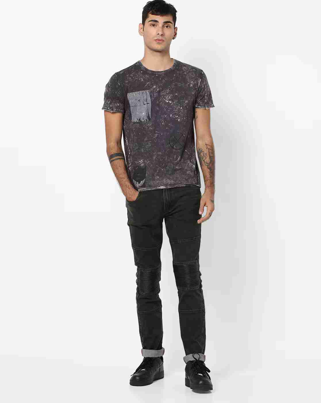 DUKE | Graphic Print Crew-Neck T-shirt|3