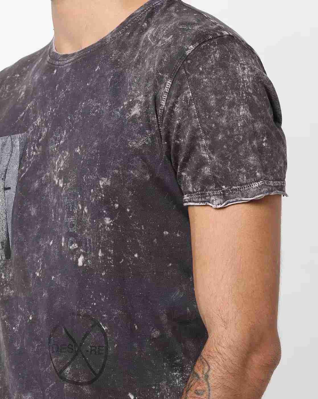 DUKE | Graphic Print Crew-Neck T-shirt|5
