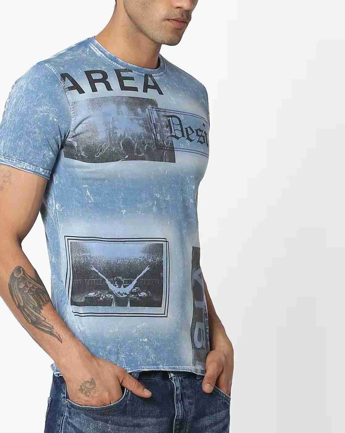 Graphic Print Crew-Neck T-shirt