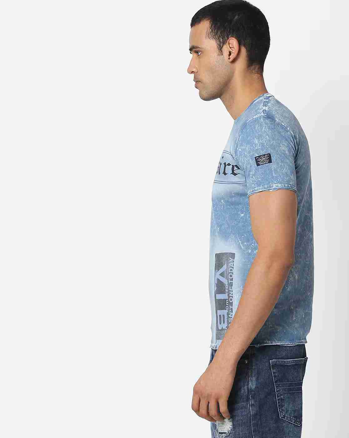 DUKE | Graphic Print Crew-Neck T-shirt|1
