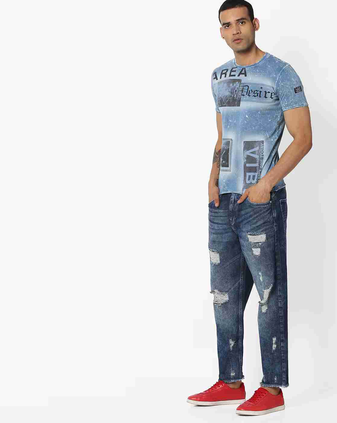 DUKE | Graphic Print Crew-Neck T-shirt|3