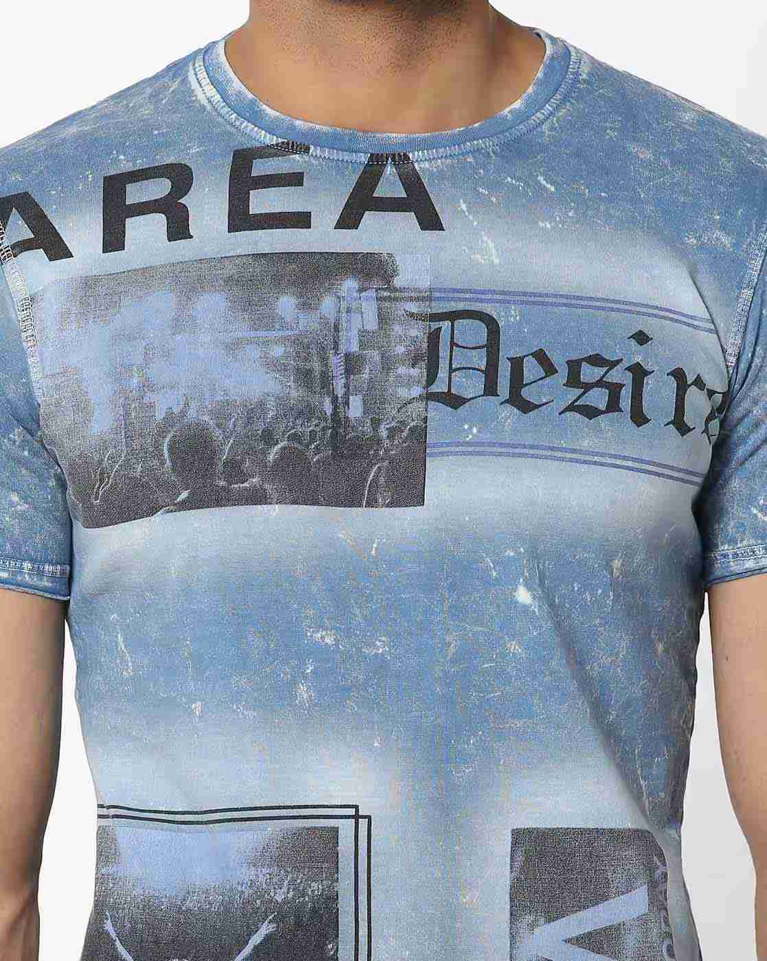 DUKE | Graphic Print Crew-Neck T-shirt|4