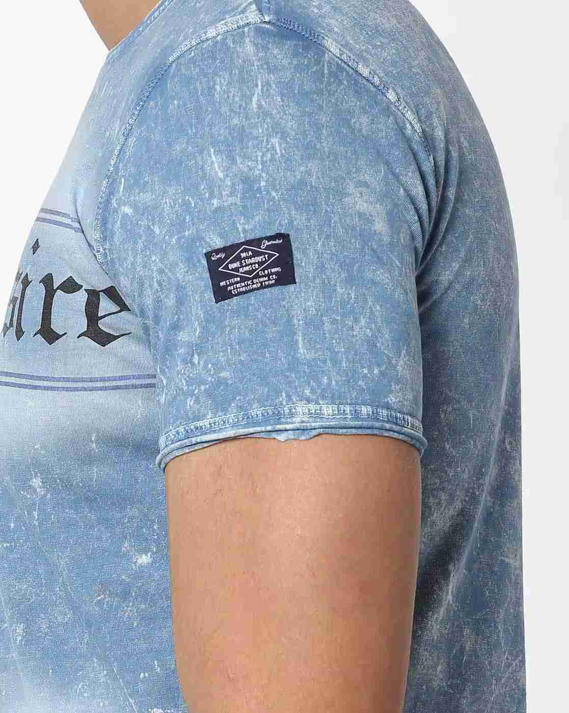 DUKE | Graphic Print Crew-Neck T-shirt|5