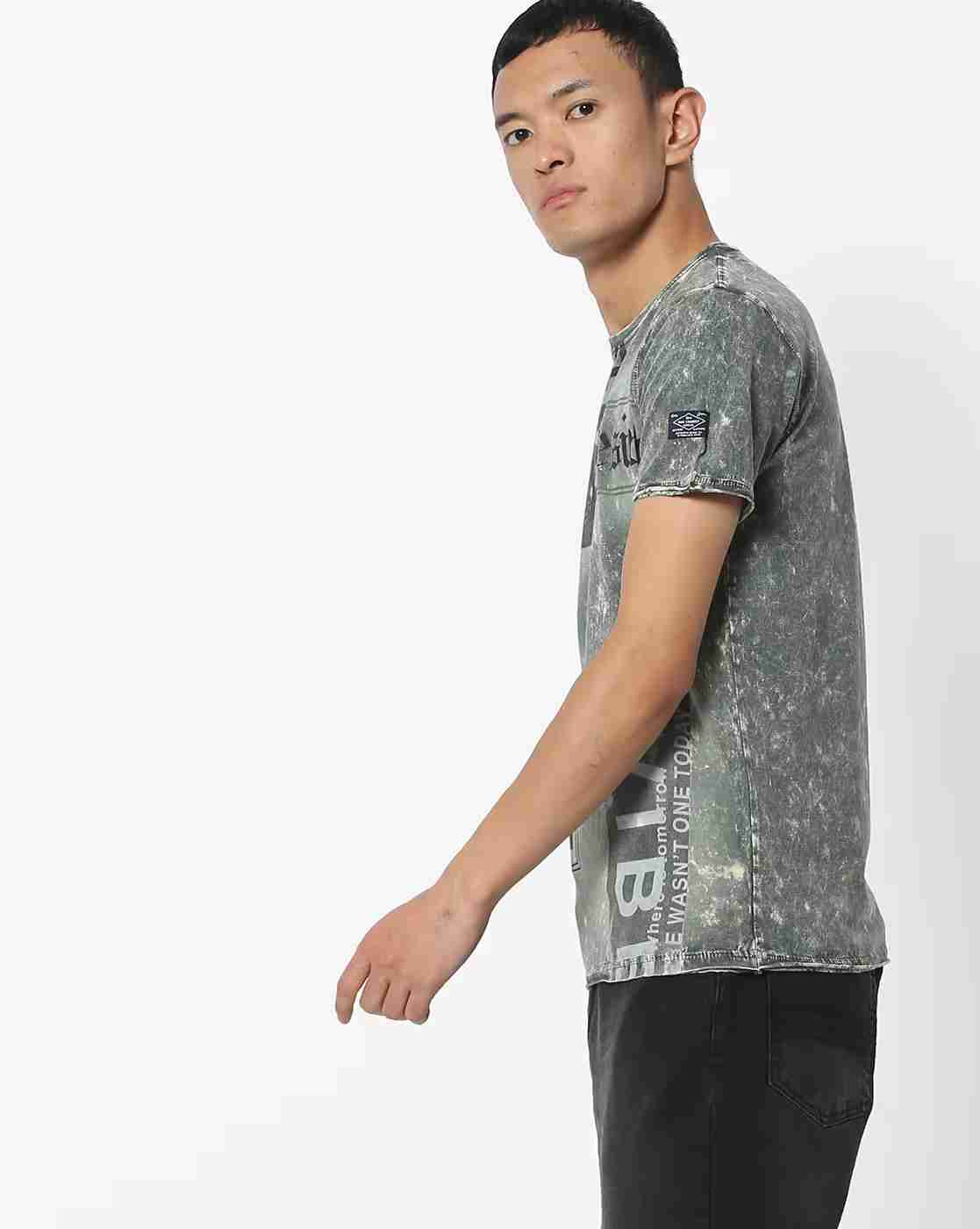 DUKE | Graphic Print Crew-Neck T-shirt|1