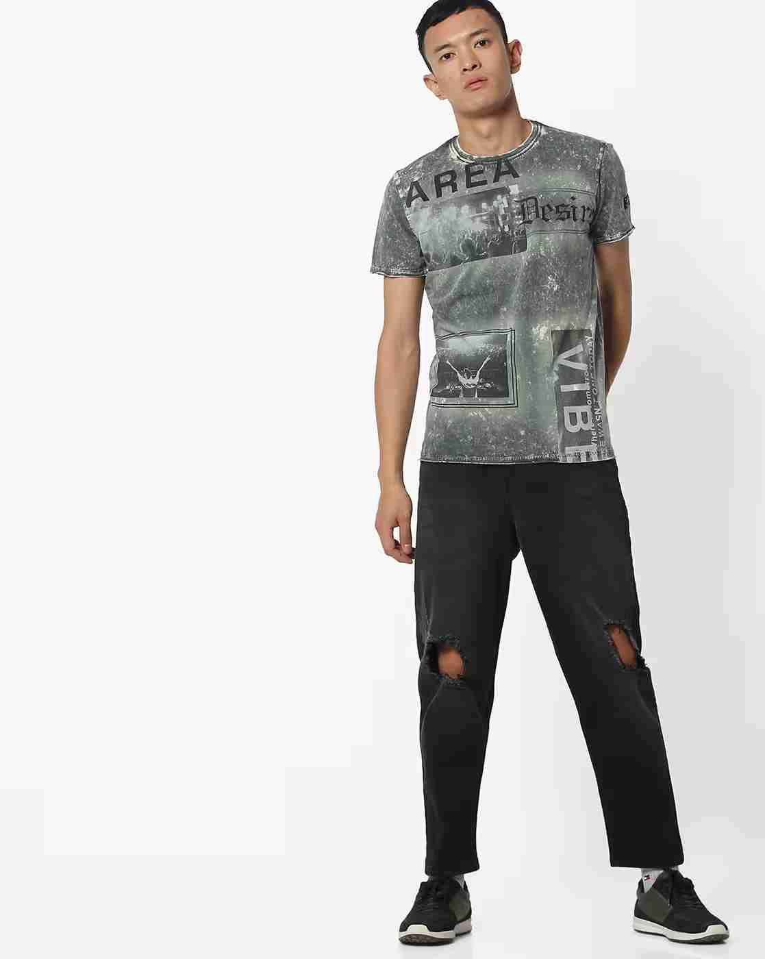 DUKE | Graphic Print Crew-Neck T-shirt|3