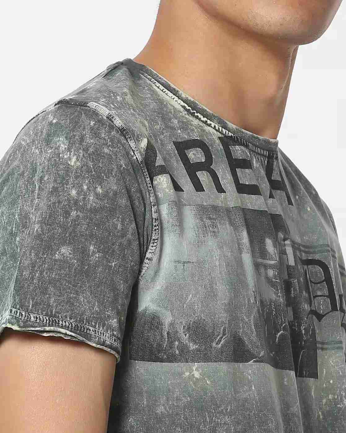 DUKE | Graphic Print Crew-Neck T-shirt|5