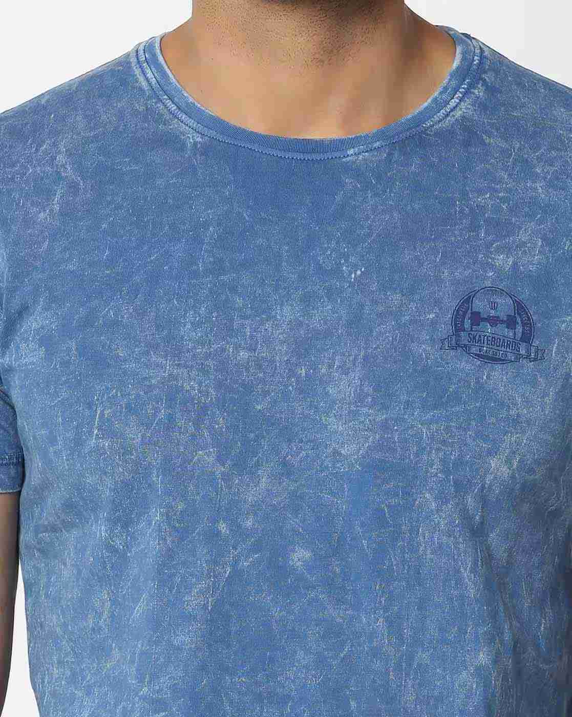 DUKE | Washed Crew-Neck Slim T-shirt|4