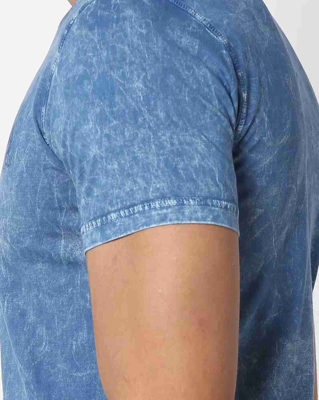 DUKE | Washed Crew-Neck Slim T-shirt|5