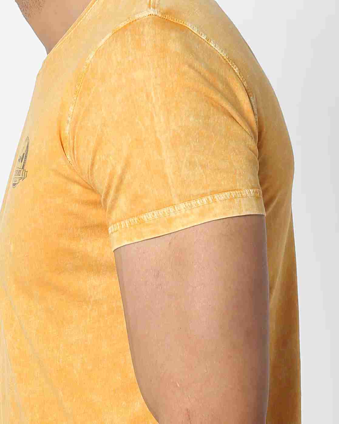 DUKE | Slim Fit Washed Crew-Neck T-shirt|5