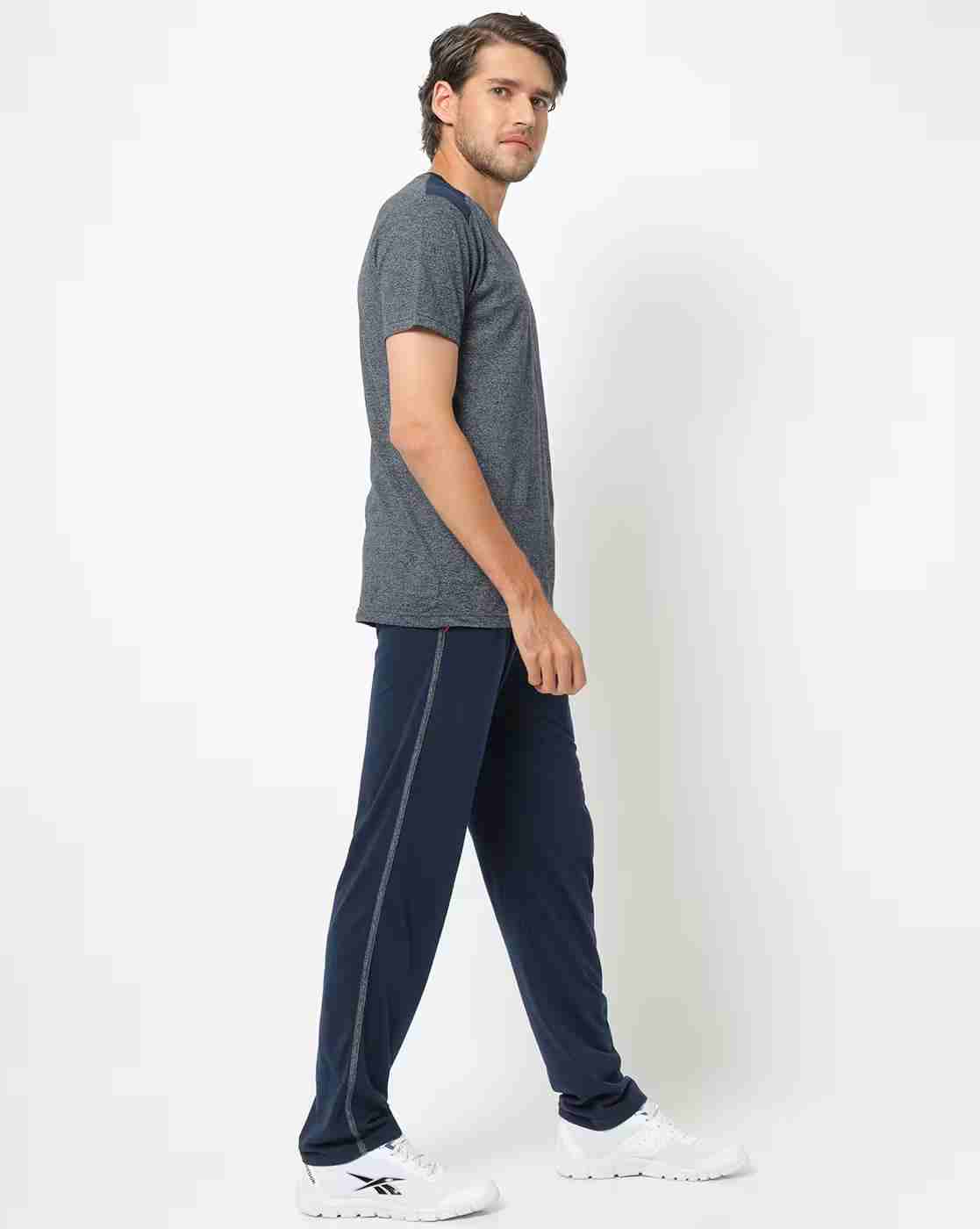 DUKE | V-Neck Slim Fit T-shirt with Track Pants & Shorts Set|1