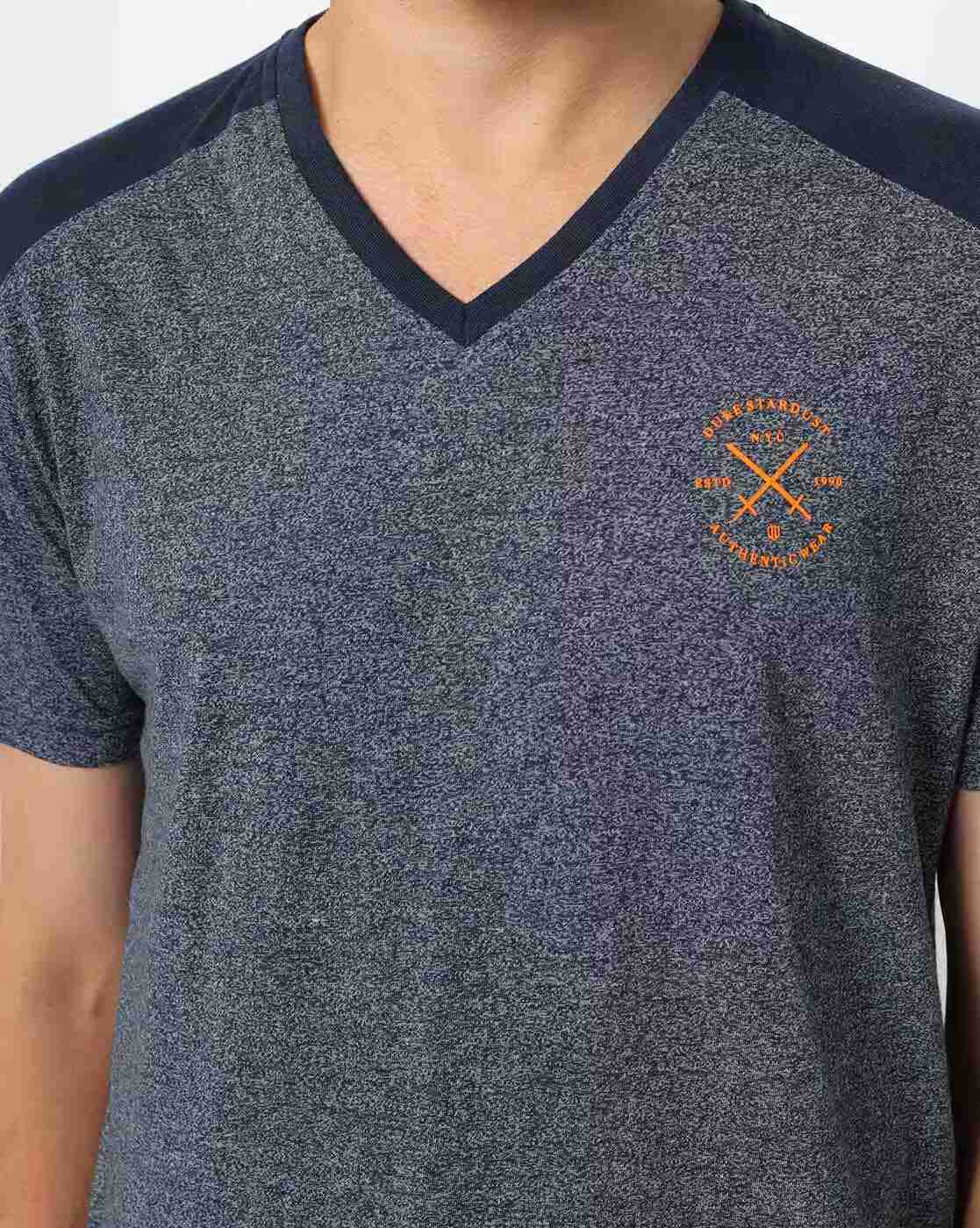DUKE | V-Neck Slim Fit T-shirt with Track Pants & Shorts Set|5