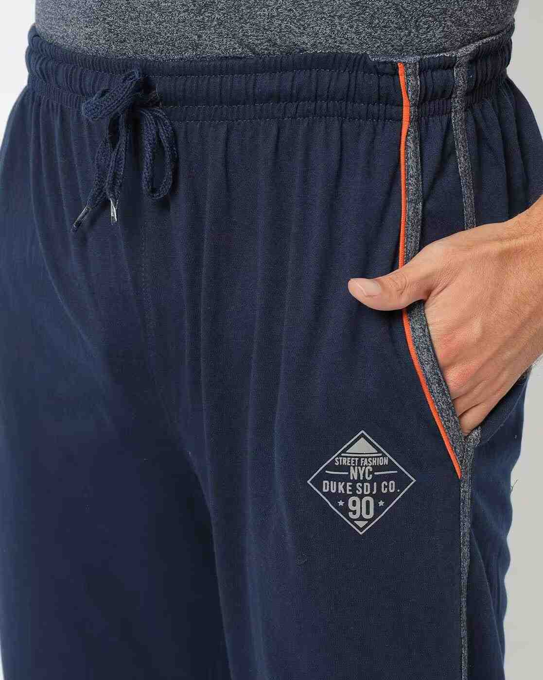 DUKE | V-Neck Slim Fit T-shirt with Track Pants & Shorts Set|6