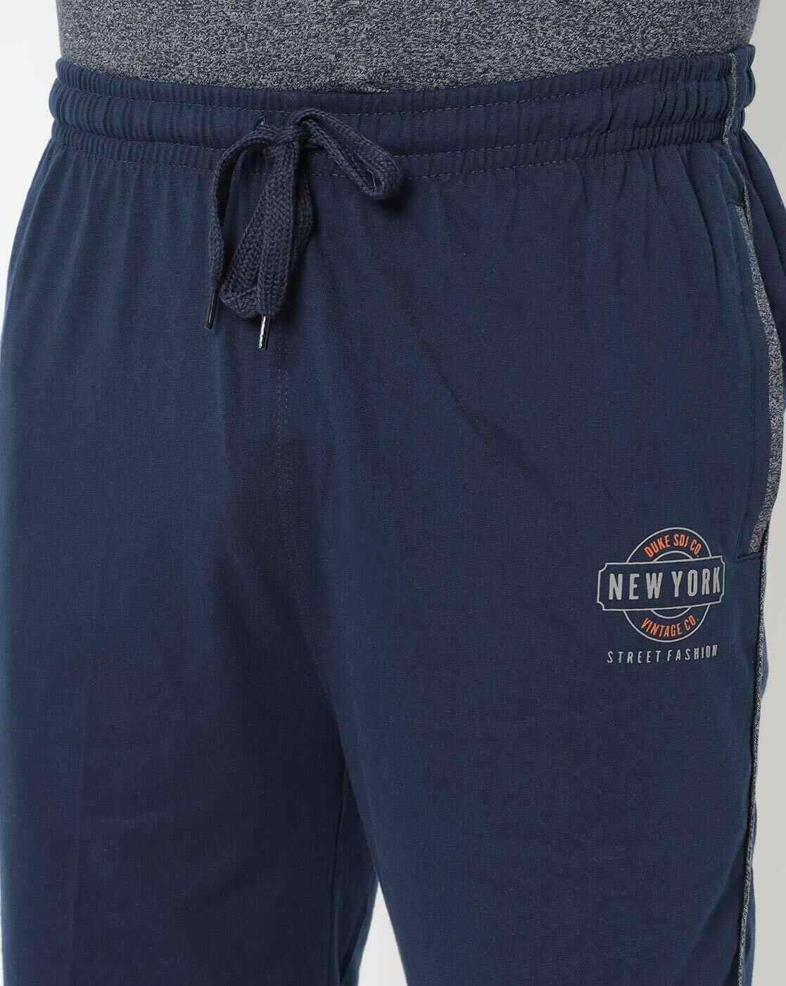 DUKE | V-Neck Slim Fit T-shirt with Track Pants & Shorts Set|7