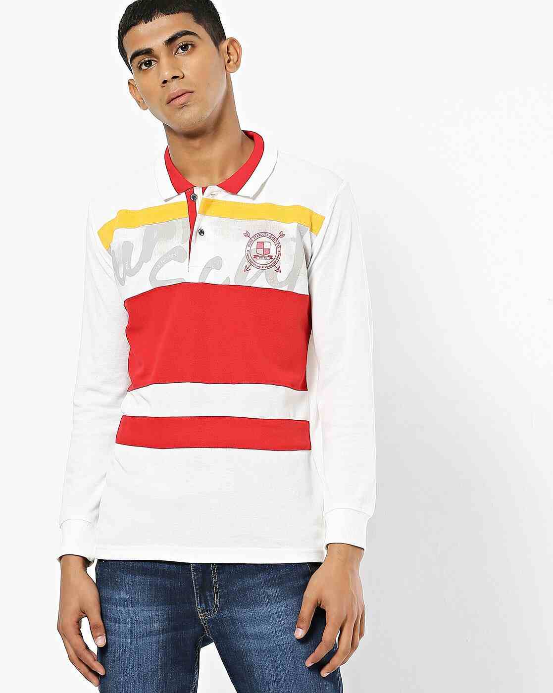 DUKE | Colourblock Polo T-shirt|0